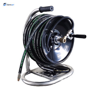Carrete de manguera de alta presión de agua caliente de 3/8 pulgadas 5800PSI <span class=keywords><strong>para</strong></span> lavadora a presión - Product Image 3