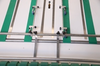 Machine de laminage de carton ondulé à trois couches entièrement automatique, intelligente, à grande vitesse, à moteur électrique
