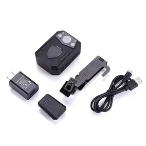 Body Camera Night Vision IP65 Waterproof Highlight LED White Light HD Loop Recording Encryption Operate Log 16GB-128GB