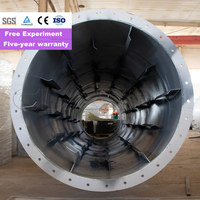 Séchoir rotatif élégant, sécheur à tambour, équipement de séchage d'engrais, système de séchage à four à air chaud pour usine industrielle
