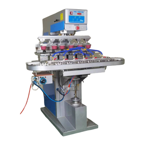 Yepyeni maliyet etkin renk üretim yazıcı konveyör ile 6 renk otomatik kapak ped BASKI MAKİNESİ - Product Image 3