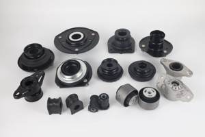 Caoutchouc naturel OE 7E0 412 249 Pièces de <span class=keywords><strong>suspension</strong></span> avant à montage supérieur Support de jambe de force d'amortisseur pour VW - Product Image 2