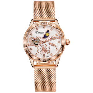 Orologi Meccanici Premium da Donna con Motivo Sole, Luna e <span class=keywords><strong>Stelle</strong></span>, Quadrante in Madreperla, Regalo di Compleanno - Product Image 3