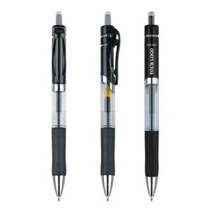 Bolígrafos de Gel de Plástico Promocionales de Alta Calidad con Logotipo Personalizado, 0.5 mm, Multicolor, para Oficina/Escuela/Regalo - Product Image 1