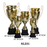 Trophée sportif Phoenix Chine personnalisé en métal plaqué or et argent, durable, gravé et imprimé en typographie, pour courses de chevaux et karaté