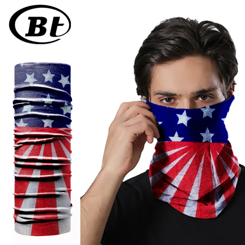 The US President Joseph Biden Said Use Cycling Country Flag Plastic Disposable Black Fashion FaceMask Reusable