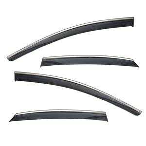 Déflecteurs de fenêtre d'origine pour Toyota BZ3 2023, pare-pluie durables, visières de fenêtre, déflecteurs de vent pour voitures - Product Image 1