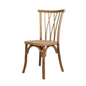 Nueva Silla Apilable Clásica <span class=keywords><strong>Botanica</strong></span> con Estructura de Madera para Banquetes, Bodas, Eventos, Hoteles, Fiestas y Comedores - Product Image 1