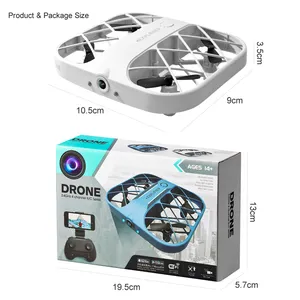 Drone Camolech 8K 4K dengan kamera, Quadcopter RC dengan transmisi waktu nyata, pesawat kecil UFO saku Mini, drone swafoto