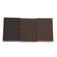 Éponges de ponçage abrasives, 100x70x25mm, haute qualité, bloc de sable réutilisable