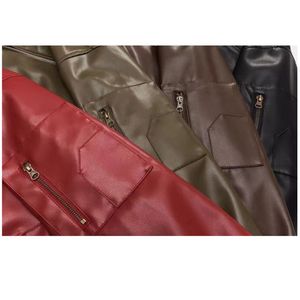 Hombres Guardianes DE LA Galaxia <span class=keywords><strong>Star</strong></span> Lord Chris Pratt Biker Cafe Racer Faux Leather Jacket Ladies PU Jacket - Product Image 2