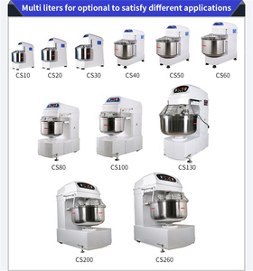 <span class=keywords><strong>Impastatrice</strong></span> <span class=keywords><strong>a</strong></span> <span class=keywords><strong>Spirale</strong></span> ZBX all'Ingrosso da 3kg 5kg 8kg 12kg 16kg 25kg 50kg 75kg 100kg per Impasti - Product Image 6