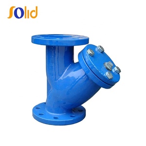 Dễ Uốn Sắt GGG25 Mặt Bích Kết Thúc <span class=keywords><strong>Y</strong></span> Lọc Với Lớp Phủ Epoxy - Product Image 5