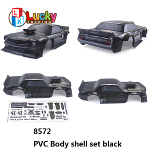 ZD Racing EX-07 Bộ Vỏ Xe Hơi 8572S Bộ Vỏ Xe Hơi 8572 Đầy Màu Sắc Bộ Vỏ Thân Trong Suốt PC Màu Đen - Product Image 4