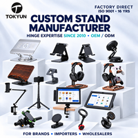 Fabricant de supports métalliques personnalisés OEM ODM Marque privée Vente en gros Support en aluminium pour ordinateur portable, tablette et téléphone 16 ans d'expérience en charnières