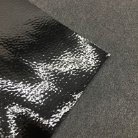 Cuir artificiel brillant en microfibre PU élastique de 1,2 mm d'épaisseur pour chaussures, sacs, meubles, canapés, chaises