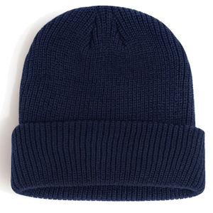 Gorro <span class=keywords><strong>de</strong></span> Invierno <span class=keywords><strong>de</strong></span> Punto Acrílico con Puño, Color Sólido, Teñido, Liso, <span class=keywords><strong>de</strong></span> Alta Calidad, Unisex, con Logotipo Personalizado al por Mayor - Product Image 6
