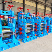 Mini-laminoir à chaud Topyro avec moteur 380V 185KW pour la production d'acier d'armature