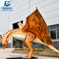 Dragon mécanique pour adulte, Robot Dragon Animatronic commandé à distance