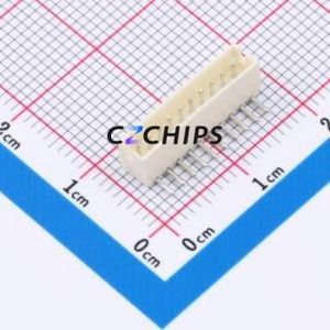 ZX-ZH1.5-10PWZ Wire-to-Board Pin Header Bent Lead Through Hole,P=1.5mm Connector 1x10P 1.5mm Right Angle Insert ZH - Product Image 1