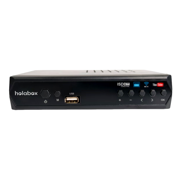 ISDB T Set Top Box Full HD 1080P Digital Terrestrial TV Receiver Support EWBS H.264 for Brazil Peru Chile Philippines OEM ODM