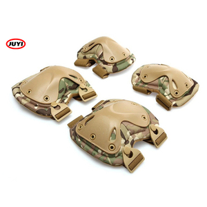 Coudières et genouillères tactiques de protection rembourrées à coque dure - Product Image 6