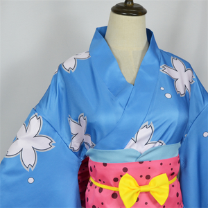 ชุดคอสเพลย์อนิเมะยูกาตะกิโมโนแบบขายส่ง ชุดคอสเพลย์วันพีซ คิงเนชั่น นามิ สำหรับเกม - Product Image 5