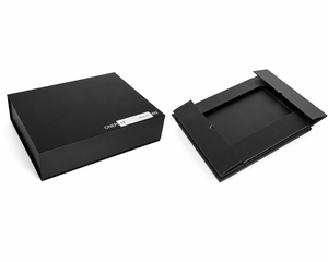 Boîtes pliables en papier avec logo personnalisé, écologiques, en carton ondulé kraft, pour emballage de produits de soin de la peau - Product Image 1