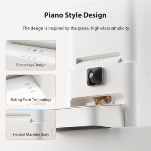 Mangeoire automatique pour animaux de compagnie Elecpet 6L 2K HD Camera 5G Wifi avec alerte de pénurie alimentaire Protection de la vie privée Distributeur de nourriture pour chien et chat - Product Image 6