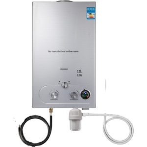 <span class=keywords><strong>Chauffe</strong></span>-<span class=keywords><strong>eau</strong></span> instantané mural sans réservoir en acier inoxydable PEIXU-16L au gaz naturel 36KW 18L/min pour salle de bain et douche - Product Image 2