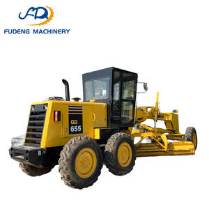 655 грейдер Komatsu, 16 тонн, отличное состояние, отремонтирован, готов к работе с насосом двигателя и компонентами коробки передач - Product Image 1