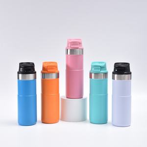 Logo personnalisé 16oz Classic Trigger <span class=keywords><strong>Action</strong></span> Tasse à café de voyage Tasses <span class=keywords><strong>thermos</strong></span> isolées en acier inoxydable <span class=keywords><strong>Bouteille</strong></span> d'eau d'une capacité de 500ml - Product Image 6