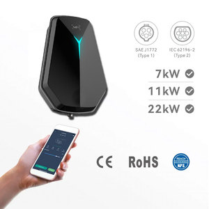 Hici giá 7kW 11Kw 22Kw Tường Hộp AC App kiểm soát evse Xe Điện sạc gắn trên sàn Trạm Sạc EV sạc - Product Image 5