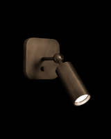 Intérieur Moderne Maison Applique Salon Chambre Chevet Lumière En Laiton Vieilli Applique Murale CYLINDRE LECTURE SCONCE