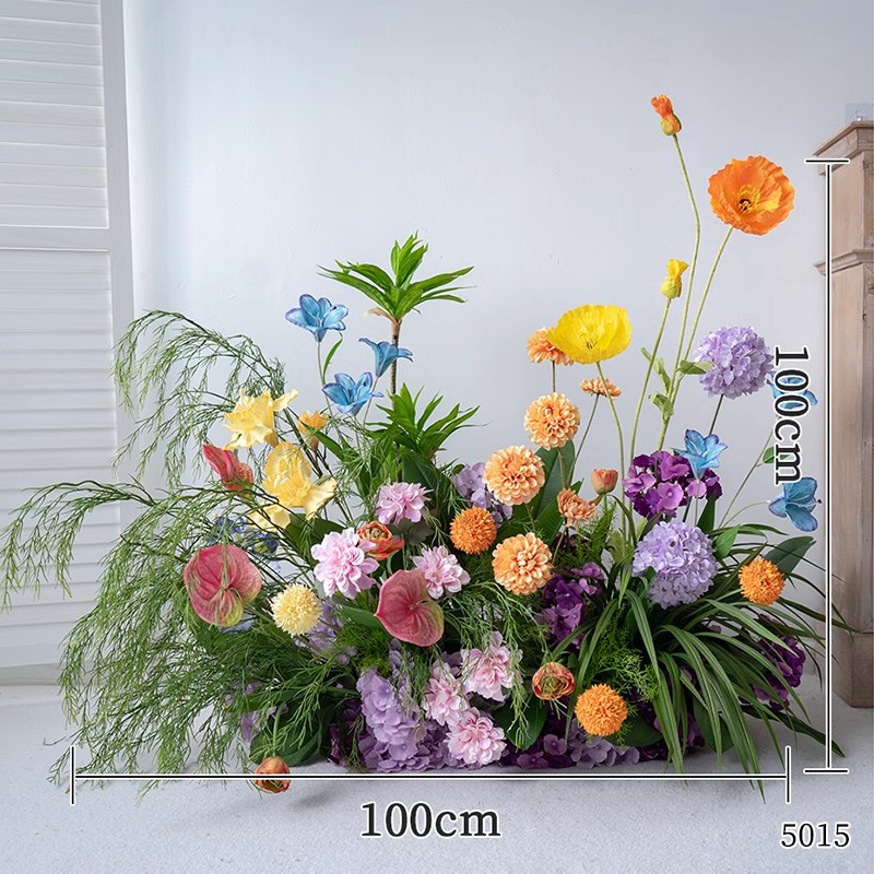 Ground flower arrangement