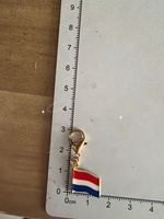 Gantungan Kunci Enamel, Gantungan Kunci Logam Bendera Nasional, Gantungan Kunci Bendera Nasional DIY, Gantungan Kunci Gelang Bendera Nasional untuk Pembuatan Perhiasan Negara