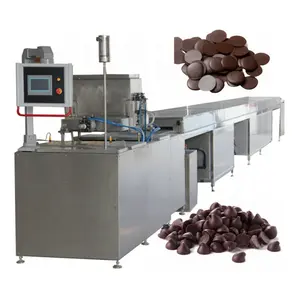 Chocolate chips making machine chocolate buttons drops machine