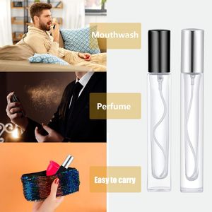 Empty Travel Portable Mini 10ml Spray Perfume <b>Bottle</b> Tester Vial Perfume Sample <b>Bottles</b> 7.5ml Screen Printing High Quality Glass - Product Image 5