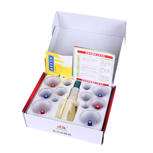 Etkili Vücut Masajı ve Ağrı Giderme için Profesyonel Geleneksel Çin Tıbbı Bardak Çekme Terapi Seti - Product Image 4