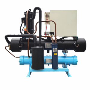 Suministro de Fábrica: Enfriador Industrial de Agua por Scroll Refrigerado por Agua R410A de 65kw, 100kw, 130kw, 160kw - Product Image 1