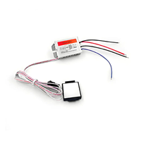 KAIYI Accesorios para Espejo Inteligente AC 110-220V, Interruptor Táctil Frontal para Espejo de Cuerpo Entero, Sensor de Luz, Controlador de Intensidad