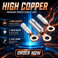 Borne à sertir DTL, bornier basse tension, bornes de câble de distribution électrique en cuivre et aluminium de haute qualité, CE