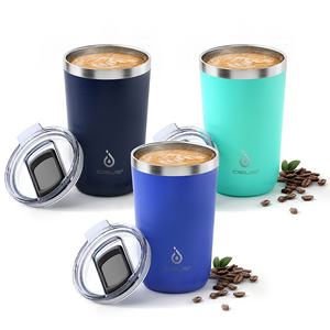 Luxury Travel Hot Cold Stainless Steel Coffee Tumbler with Custom Logo