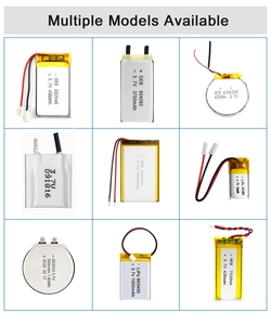 공장 가격 리튬 폴리머 배터리 602030 602040 103450 102040 502535 701488 Lipo 배터리 팩 파우치 셀 3.7v 750mAh - Product Image 3