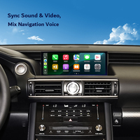 Lecteur multimédia automobile Lexus IS et RC 2013-2017, écran 10,25'' pour lecteurs DVD avec interface CarPlay Android Binarytek