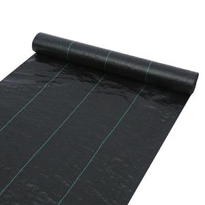 Estera tejida de los PP de la barrera de malas hierbas de la tela del paisaje de los 6ft x 250ft <span class=keywords><strong>3</strong></span>.2oz con ULTRAVIOLETA tratado - Product Image 1