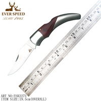 Vente chaude camping chasse bois poche pliant couteau tactique outil de survie couteaux outils
