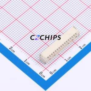 HCZZ0014-16 Wire-to-Board Pin Header SMD,P=1.25mm,Horizontal Mount Connector 1x16P 1.25mm Horizontal Mount GH - Product Image 2