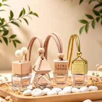 Diffuseur de parfum pour voiture réutilisable et rechargeable, bouteille de parfum, personnalisation du parfum, impression sérigraphique, formes variées, modèle