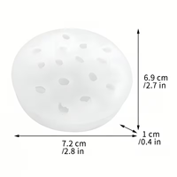 Silikonformen in Form von realistischen Kaffeebohnen, Duftkerzen, DIY-Basteldekoration, Formen, Kuchendekoration, Formen, Fondantformen